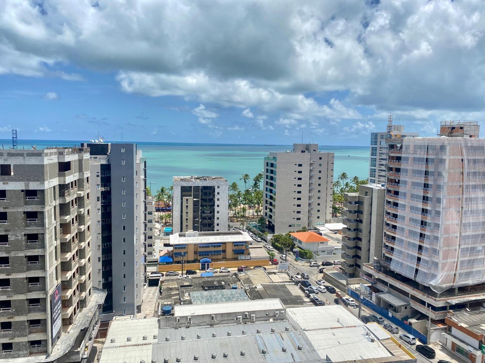 Apto Time - Vista Mar Em Ponta Verde Maceio Apartamento Exterior foto