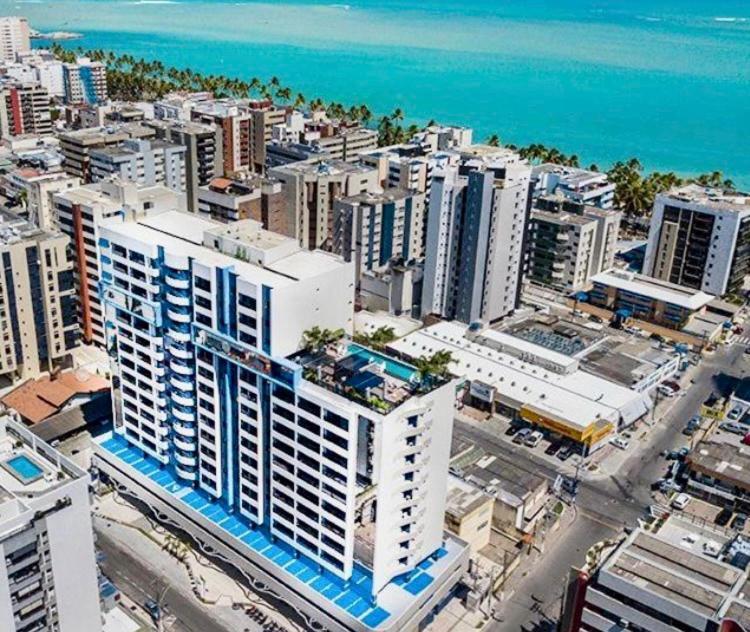 Apto Time - Vista Mar Em Ponta Verde Maceio Apartamento Exterior foto